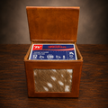 25 Round Single Box Shot Shell Carrier with Hair on Hide Front